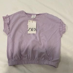 Purple Zara top